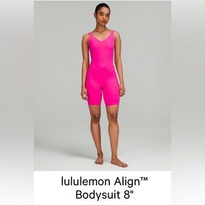 Lululemon Align Bodysuit 8” - size 6
